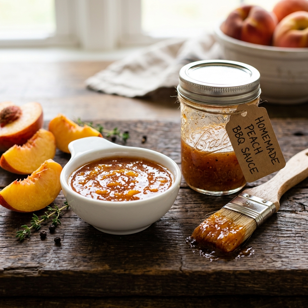 Peach BBQ Sauce